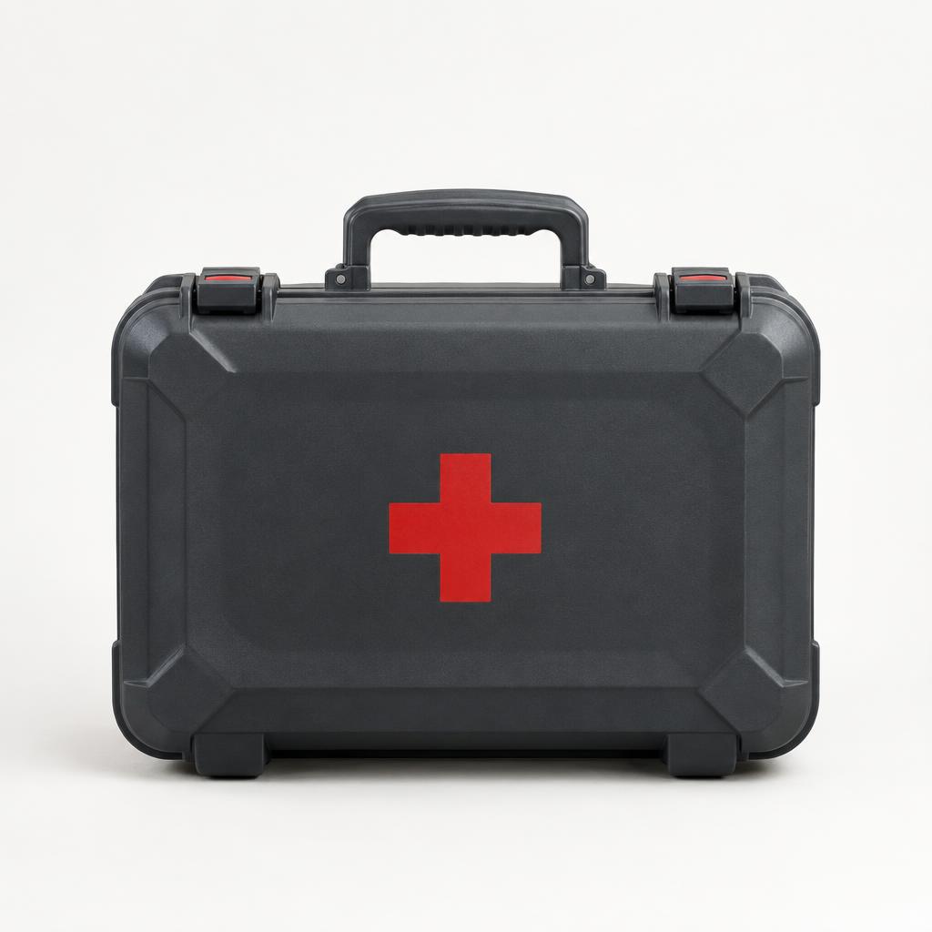 Large family trauma and first aid kit case