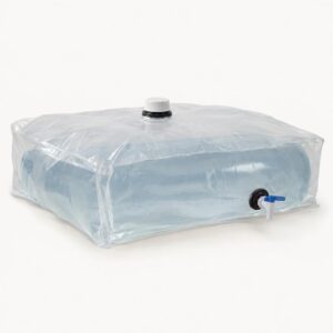 Large-capacity emergency water storage bladder