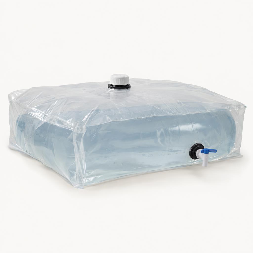 Large-capacity emergency water storage bladder